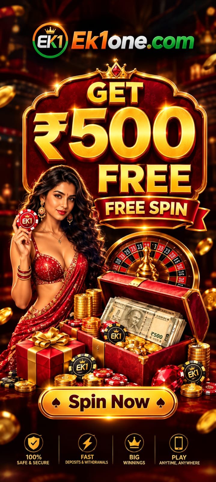 EK1 Game with ₹500 offer and free spin